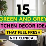 15 Green and Grey Kitchen Decor Ideas That Feel Fresh, Not Clinical