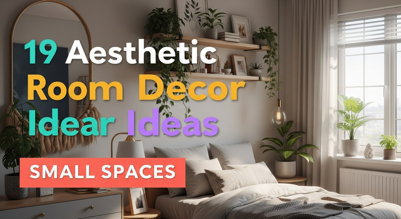 19 Aesthetic Room Decor Ideas That Work for Small Spaces