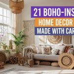 21 Boho-Inspired Home Decor Items Made with Cardboard