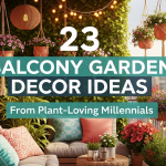 23 Balcony Garden Decor Ideas From Plant-Loving Millennials