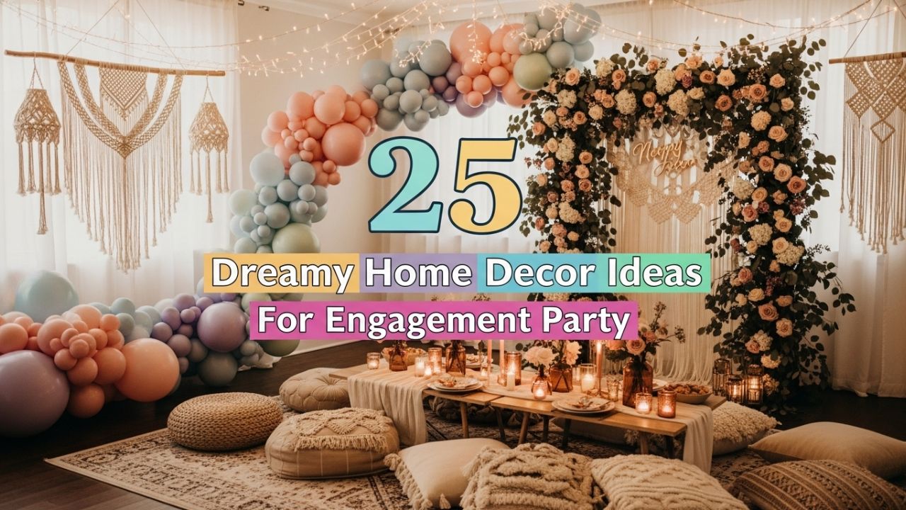 25 Dreamy Home Decor Ideas to Throw an Intimate Engagement Party